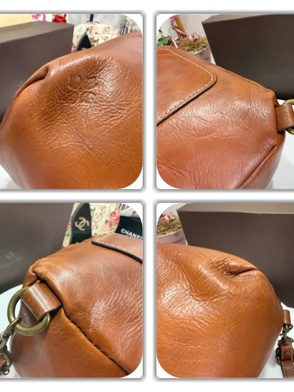ECLECTIC PATRICIA NASH TASSEL RARE BROWN LEATHER 2-WAY BACKPACK BAG!
